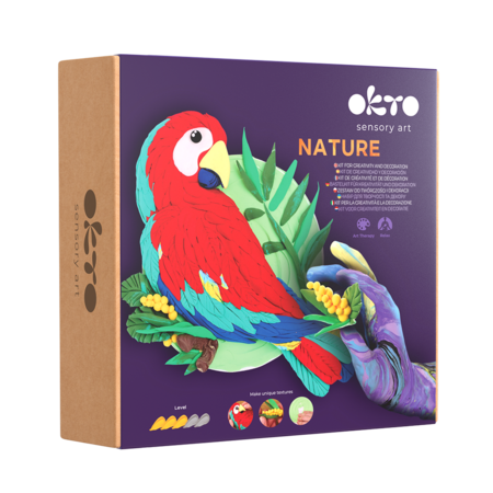 OKTO 3D Art Set Macaw, 20045 