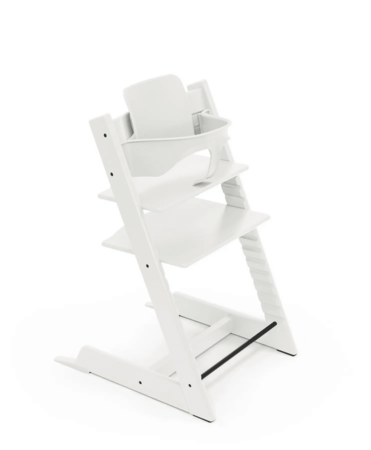 STOKKE söögitool koos turvakaare ja kandikuga TRIPP TRAPP, white, 685500 