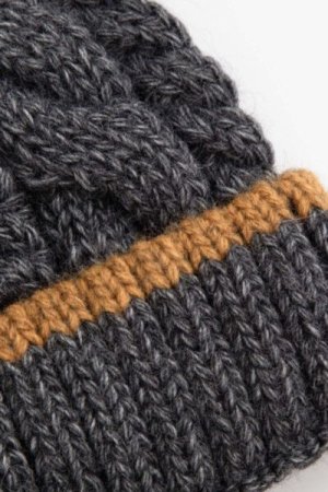 COCCODRILLO cap ACCESSORIES WINTER BOY, graphite, ZC4364307AWB-020-056, 56 cm 