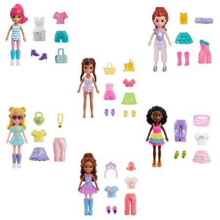 POLLY POCKET väike riidekomplekt, HNF50 HNF50