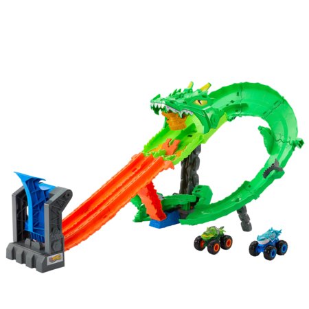 HOT WHEELS Monster Trucks – Hävitusdraakon, JFR06 