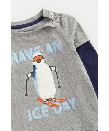 MOTHERCARE pitkähihaiset t-paida, FD602  