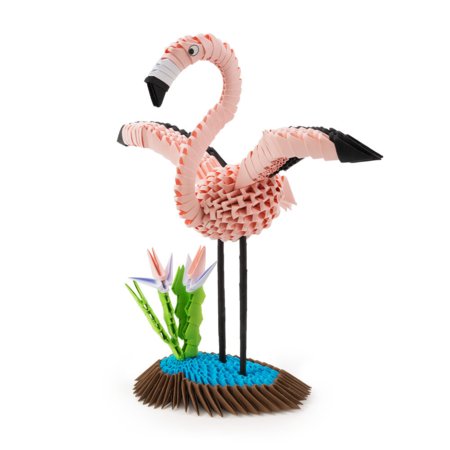 ORIGAMI 3D komplekt Flamingo, 2572 