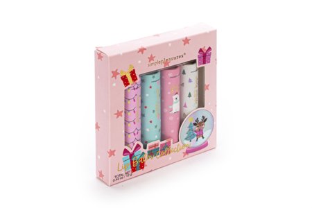SIMPLE PEASURES huulepalsamite komplekt 4tk, F81091-32224 