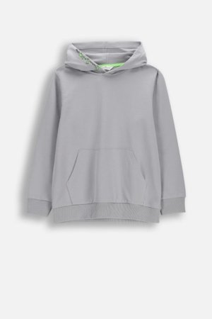 COCCODRILLO hooded pullover, grey, size 