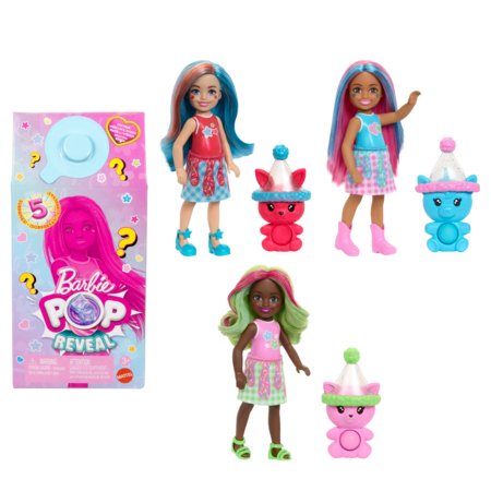 BARBIE Chelsea Pop! Reveal loomapeo seeria, JCN89 