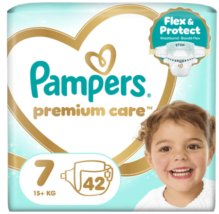 PAMPERS mähkmed Premium Care, 7 suurus 15+kg, 42 tk., 80887525 