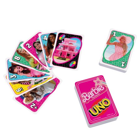 MATTEL GAMES UNO kaardid Barbie film, HPY59 HPY59