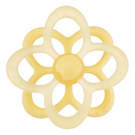 CANPOL BABIES sensoorne silikoonist närimisrõngas 2in1 FLOWER, 2/813 
