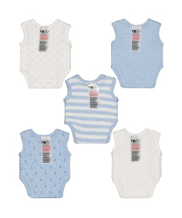 MOTHERCARE lühikeste varrukatega bodi, 5tk., RA041 premature 