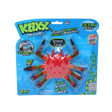 ZING KLIXX SEA CREATUREZ kokkupandavad mereloomad, assortii, KX300/KX310/KX320/KX330 