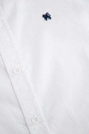 COCCODRILLO pikkade varrukatega särk BACK TO SCHOOL BOY, valge, WC5136201BSB-001-164, 164 cm 