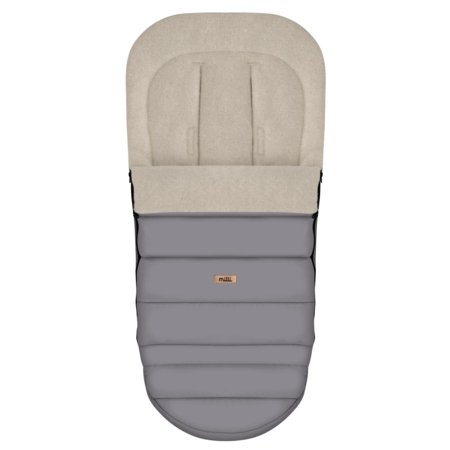 MILLI universaalne jalutuskäru soojakott IGROW, Steel grey, MIL1110180 