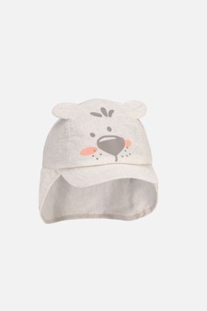 COCCODRILLO müts ACCESSORIES SUMMER BOY, kreemjas, WC5364212ALB-002-052, 52 cm 