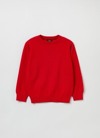 OVS BOY3-10Y TRICOT 2H 8-9 RED 001912930 