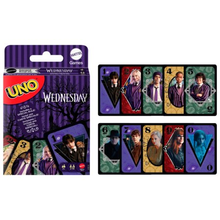 MATTEL GAMES UNO kaardid Wednesday, JHB18 