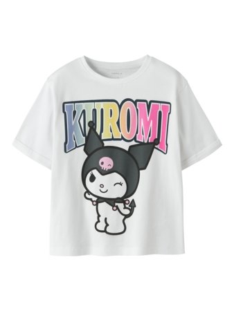 NAME IT HELLO KITTY lühikeste varrukatega t-särk, 13254173-F4F5F0, 