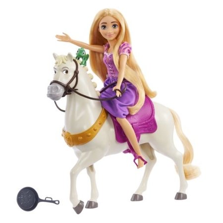 DISNEY PRINCESS Rapuntsel hobusega HLW23