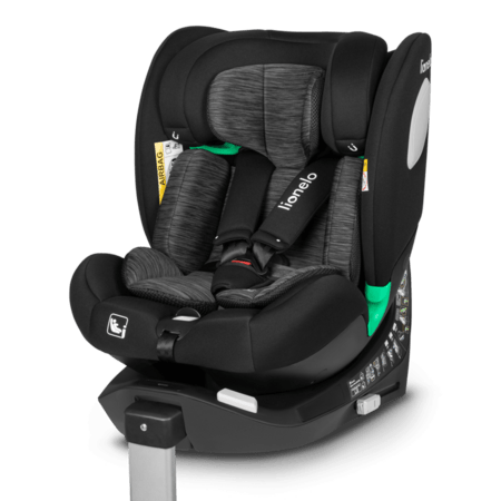 LIONELO turvatool BRAAM AIR I-SIZE, Black carbon, 40-150 cm., LO-BRAAM AIR I-SIZE  