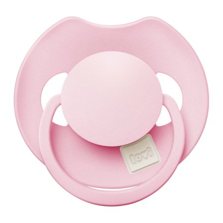 LOVI Prime silikoonist dünaamiline lutt, Rose/Rose Cream, 0–6 kuud, 2 tk, 34/454 