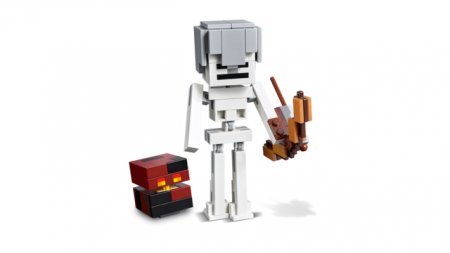 21150 LEGO® Minecraft BigFig Skeleton magmakuubikuga 21150