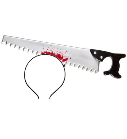 WIDMANN Halloween aksessuaar - Saag "Bloody Saw in The Head", 09652 