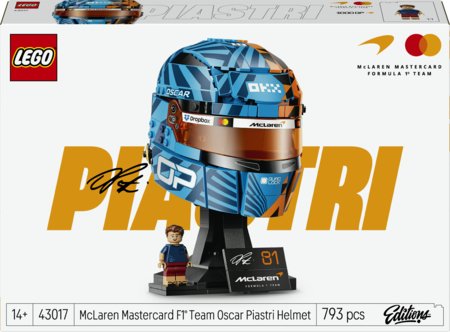 43017 LEGO® Editions McLaren Mastercard F1® Team Oscar Piastri kiiver 