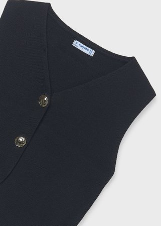 MAYORAL varrukateta pluus, black, 6.020-31, cm 