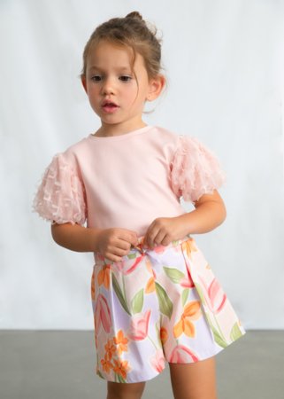 MAYORAL lühikeste varrukatega t-särk, blossom, 3.001-47, 110  cm 