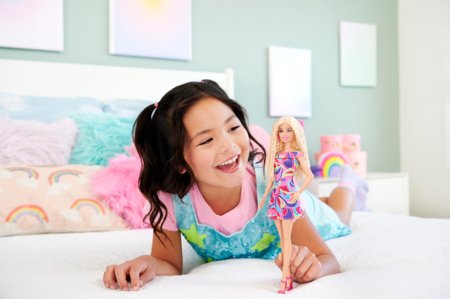 BARBIE Fashionistas nukk kirjus kleidis, HRH20 