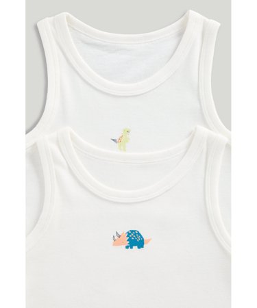 MOTHERCARE lühikeste varrukatega alussärk 2 tk, LK983 98 