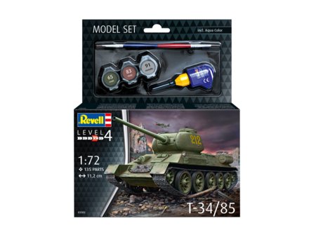 REVELL mudel T-34/85, 63302 