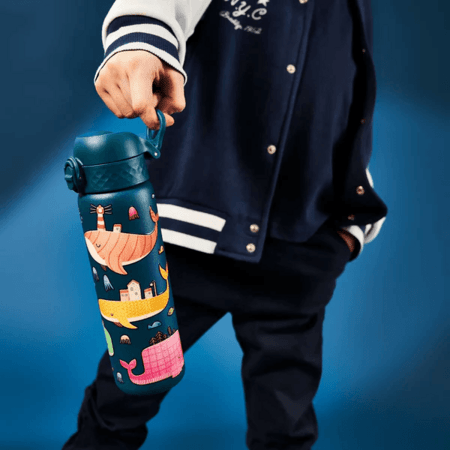 ION8 roostevabast terasest veepudel, Whales, 600ml, I8SS600PTWHALES 