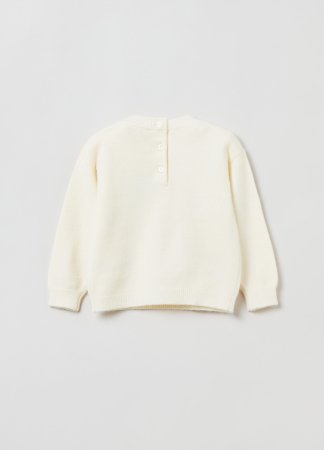 OVS GIRL9-36M TRICOT 2H 9-12 WHITE 001844202 001844202