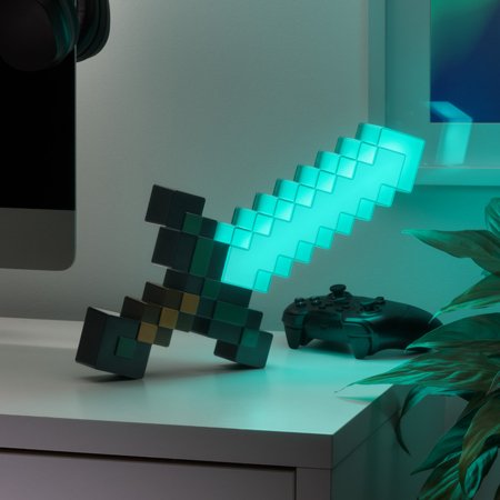 PALADONE MINECRAFT Teemantmõõga lamp, PP12711MCF 