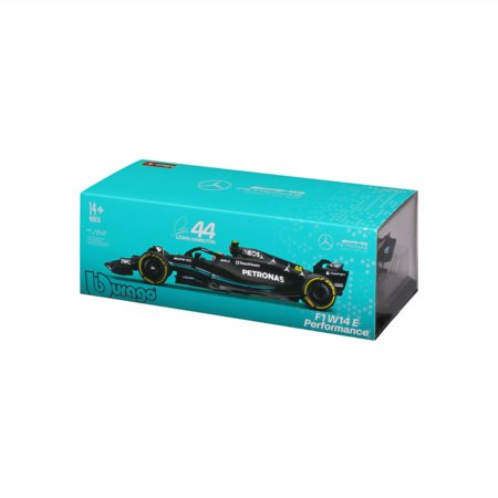 BBURAGO 1:24 automudel koos väljapanekukarbiga F1 Mercedes-AMG F1 W14 E Performance, 18-28028 
