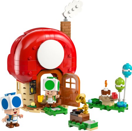 72041 LEGO® Super Mario Party at Toad's House 