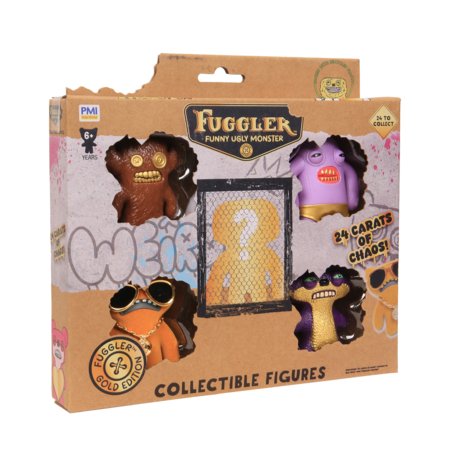 FUGGLER Gold Edition figuuride komplekt, 5 tk, assortii, FG2340 