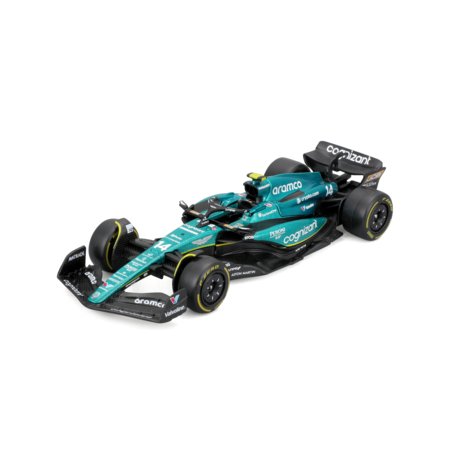 BBURAGO 1:43 auto F1 Aston Martin Aramco Cognizant Team AMR23, 18-38090 