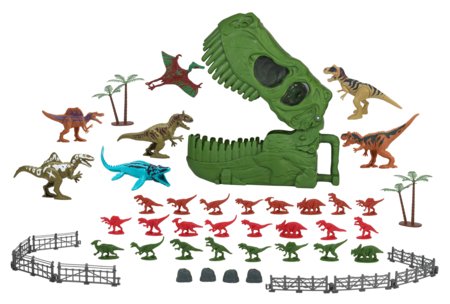 DINO VALLEY komplekt Dino Skull Bucket 45 tk, 542419 