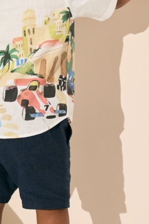 NEXT lühikeste varrukatega särk, E32588, 80-86 cm 