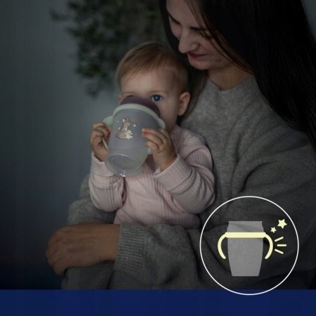 LOVI käepidemetega 360° tass NIGHT&DAY, 250 ml., Fox, 1/611 