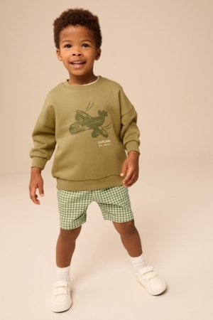 NEXT kampsun ja lühikesed püksid, E60686, 74-80 cm 