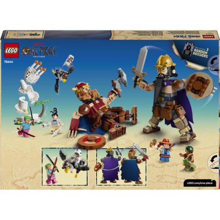 75644 LEGO® ONE PIECE Dorry vs. Brogy – Väikese Aia hiiglased 