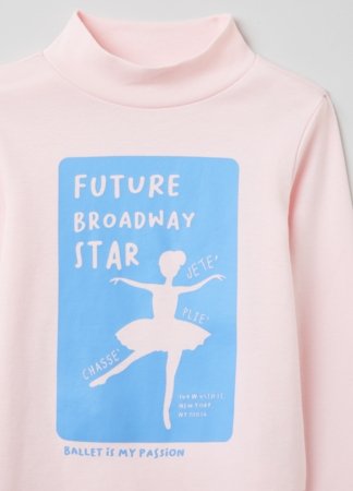 OVS GIRL3-10Y T-SHIRTS L/S 2H 6-7 PINK 001904394 