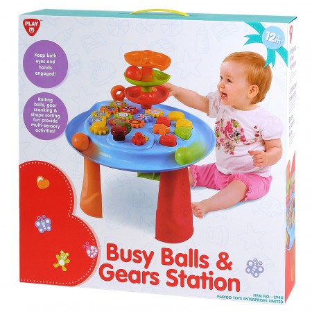 PLAYGO INFANT&TODDLER mängulaud Busy Balls & Gears, 2940 2940