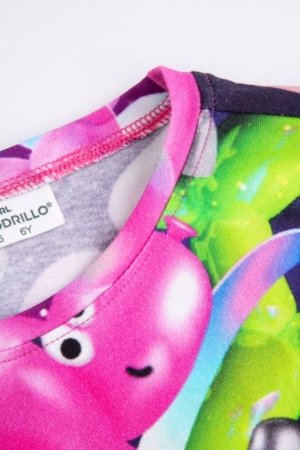 COCCODRILLO lühikeste varrukatega särk COSMIC GIRL KIDS, värv, WC5143202CGK-022-122, 122 cm 