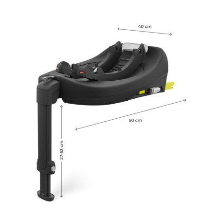 KINDERKRAFT turvatool I-LITE, 40–87 cm ja alus ENDURA SAFE FX, grey, KCILENFXGRY2000 