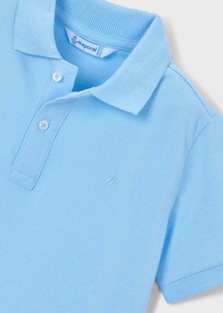 MAYORAL lühikeste varrukatega polo särk, sky blue, 150-15, 140 cm 