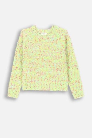 COCCODRILLO sweater CARTOONS GIRL KIDS, roheline, ZC4172101CGK-011-122, 122 cm 